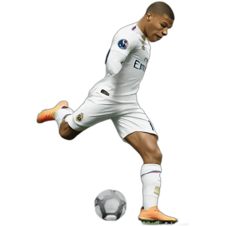 Mbappé qui twerk emoji