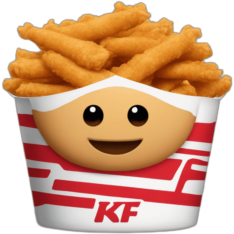 Kfc with six pack emoji