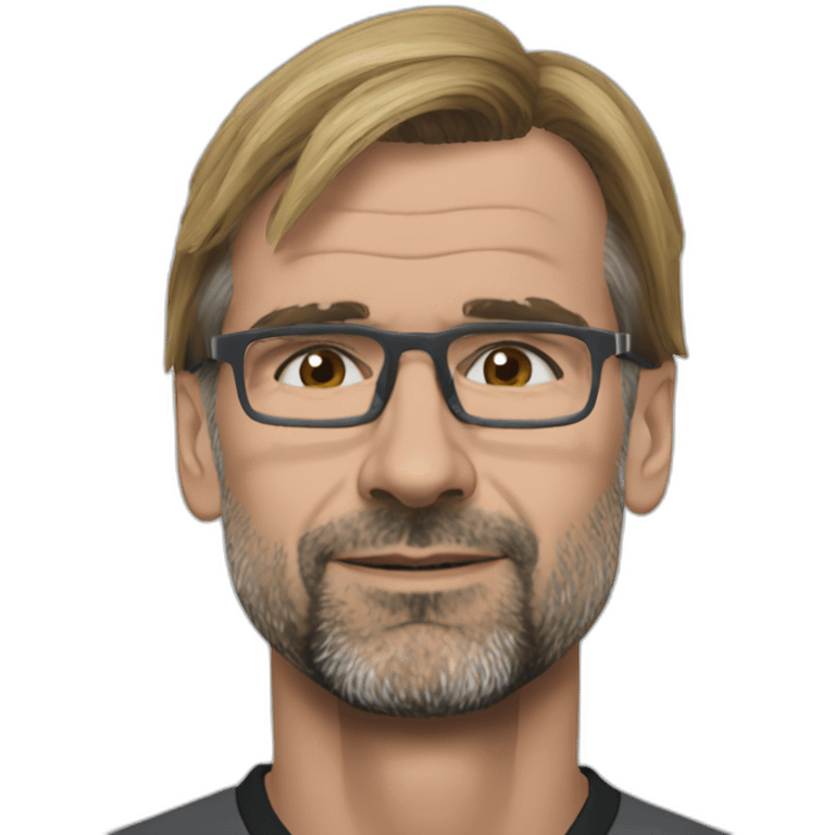 pep guardiola jurgen klopp face to face emoji