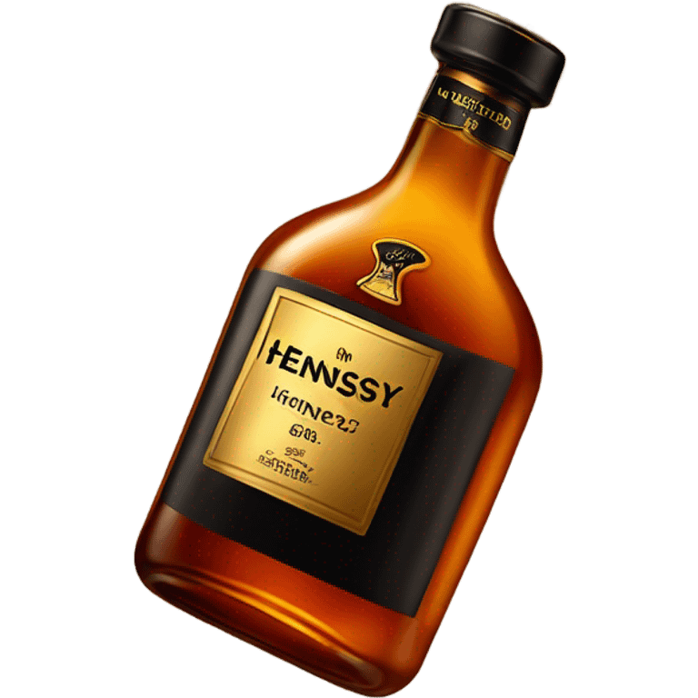 hennessy bottle  emoji