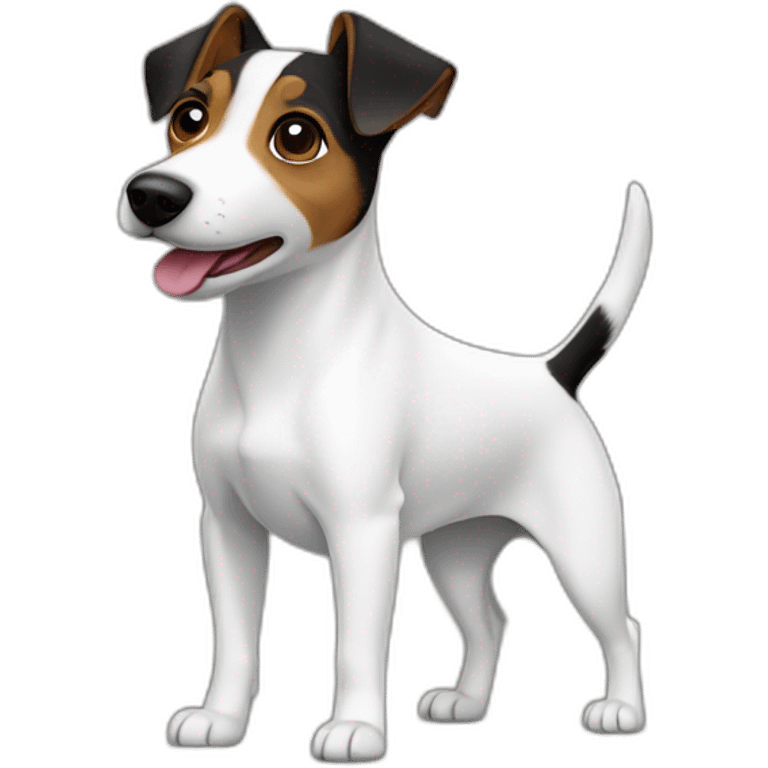 jack russel terrier dark emoji