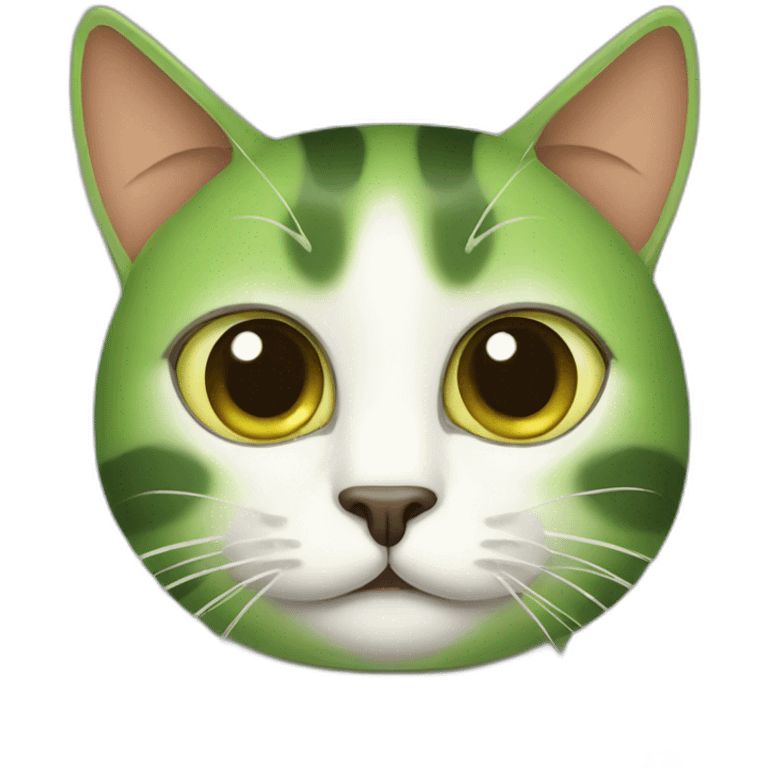 cat avocado emoji