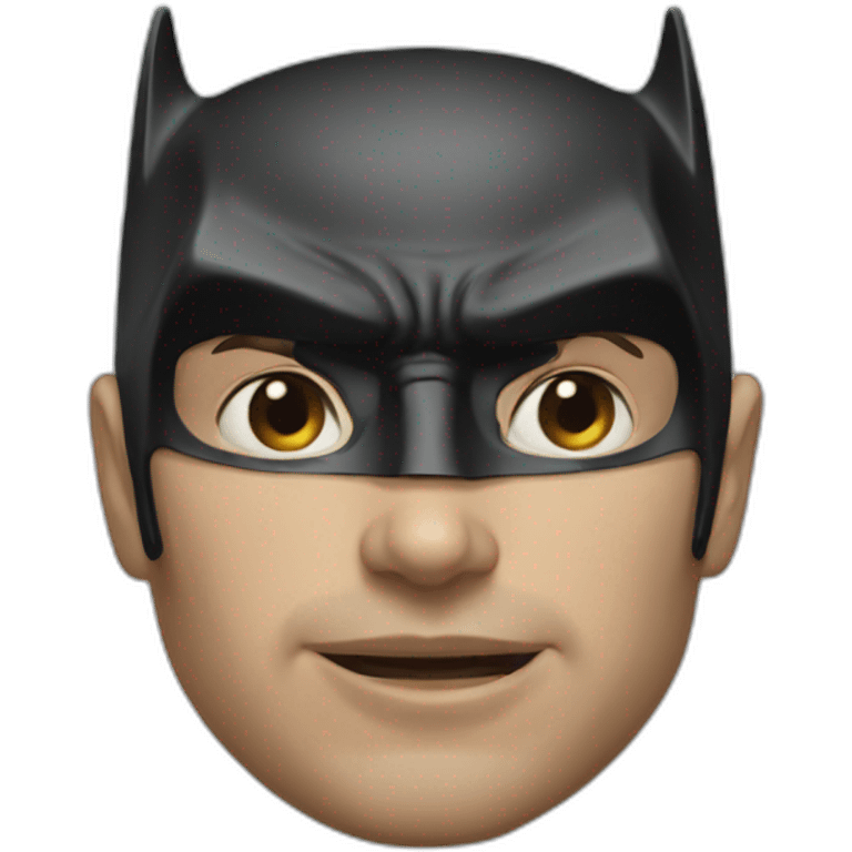 Batman hyper realistic emoji