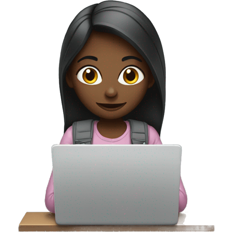 girl with laptop emoji