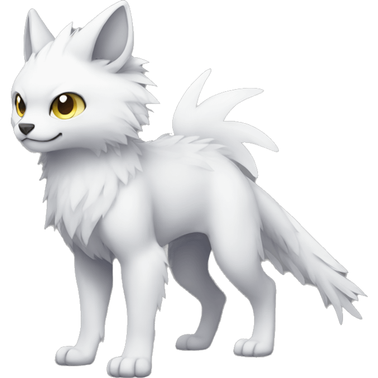 Cute cool animal hybrid Fakemon full body emoji