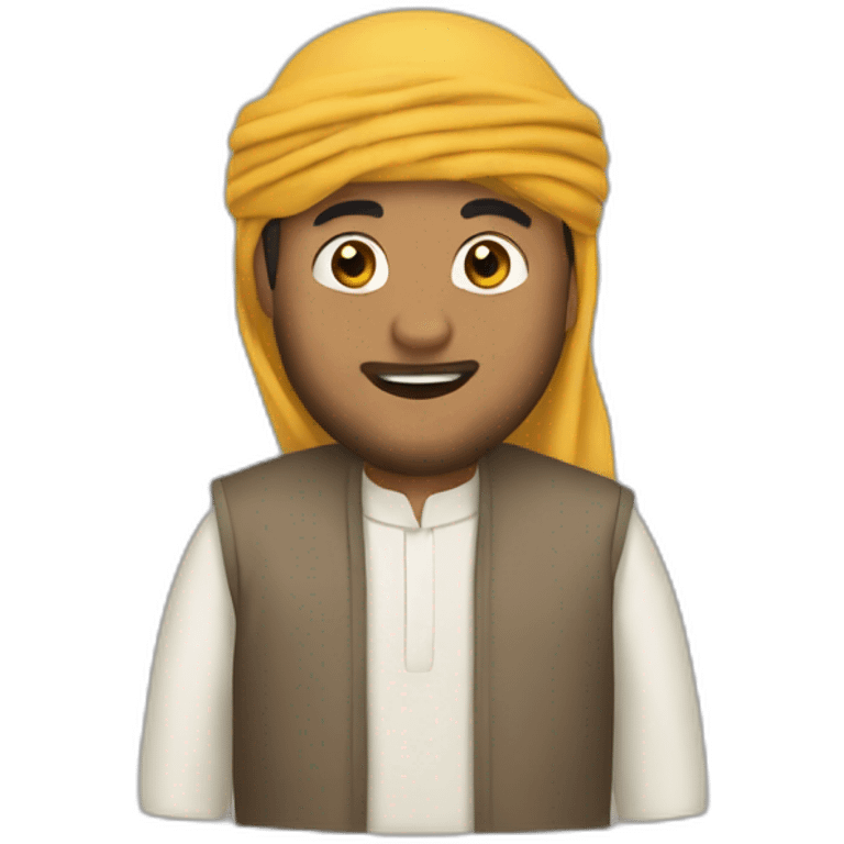 Musulman qui fait un pouce en l’air emoji