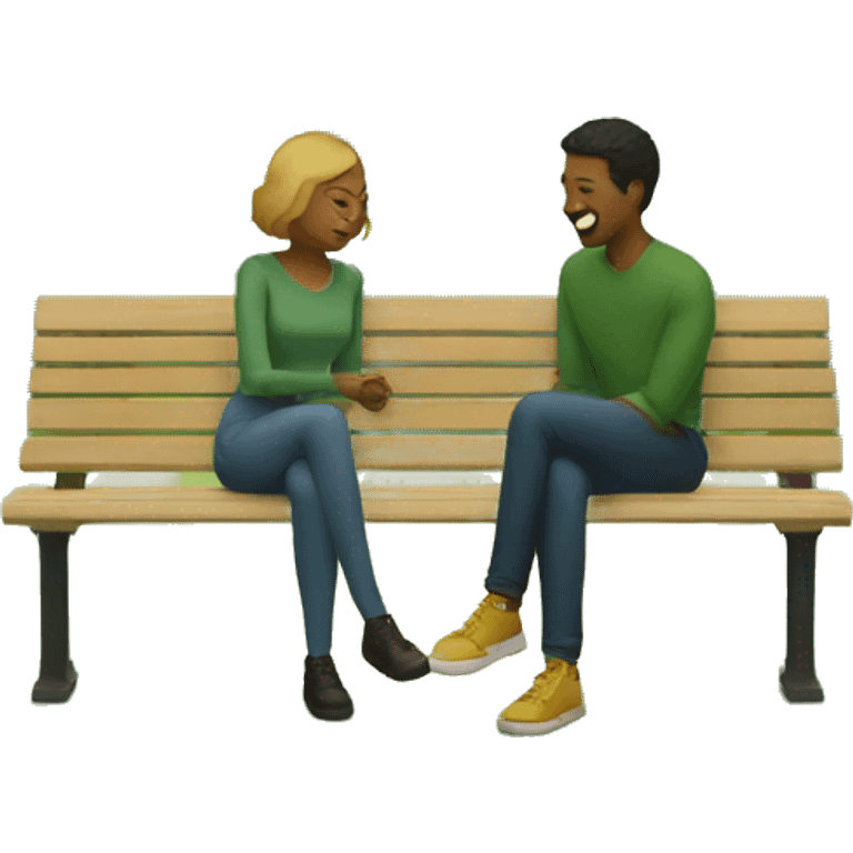 couple date in green park emoji