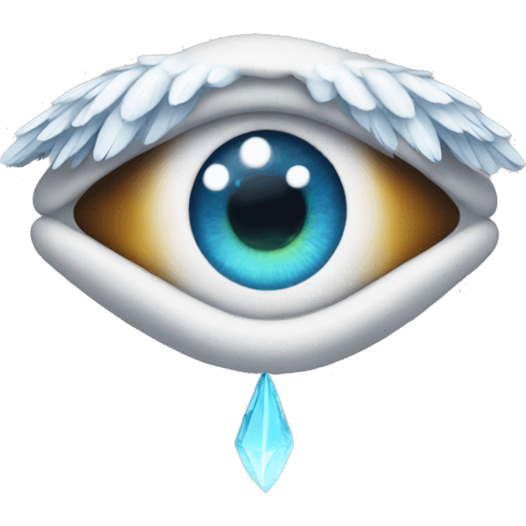 eye with angel wings  emoji