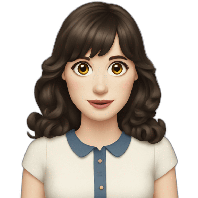 zooey deschanel emoji