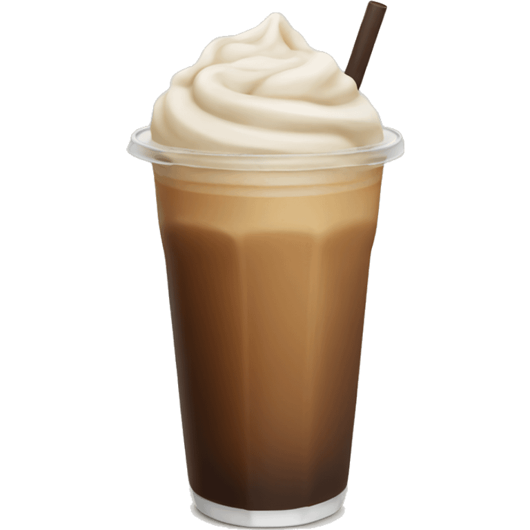 Ice coffee emoji