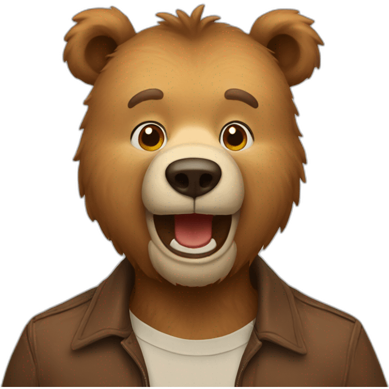 bear happy emoji