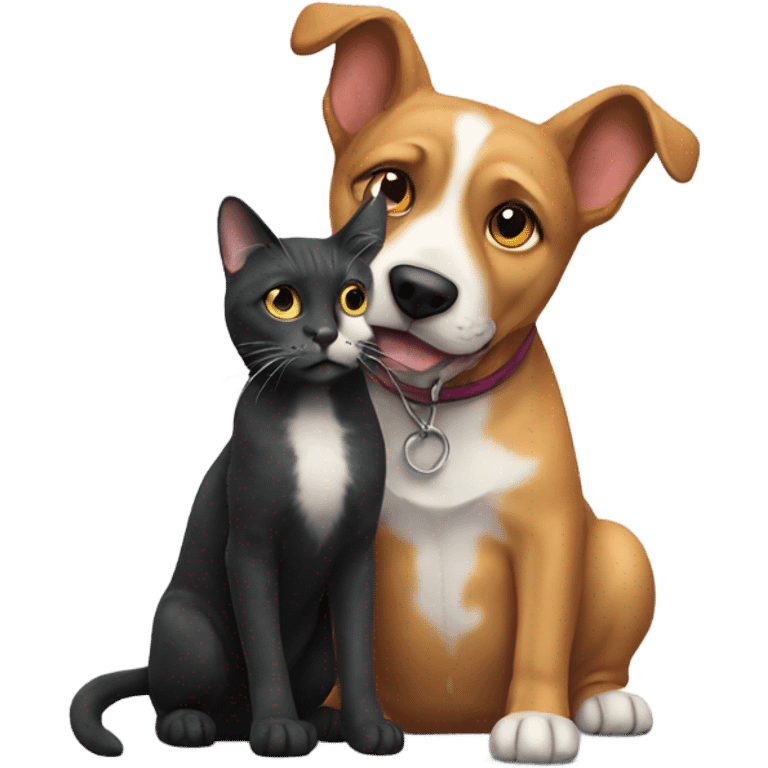 dog and cat emoji