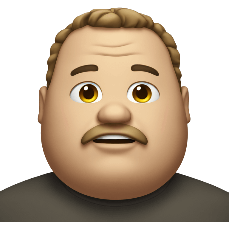 Fat dude emoji