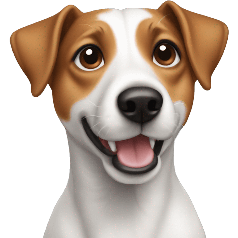 Dog jack russell emoji