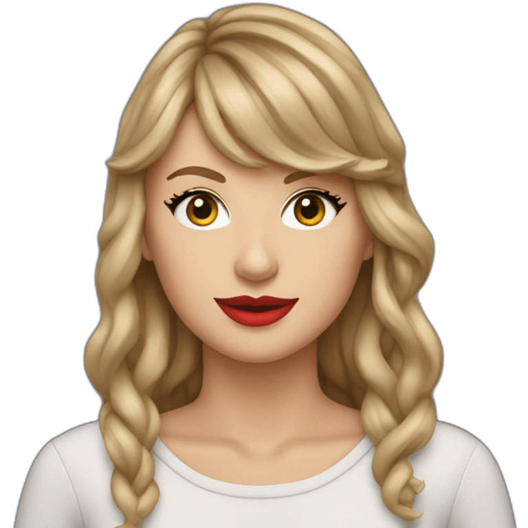 Old Taylor Swift Fan emoji