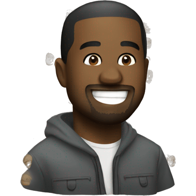 happy Kanye west  emoji