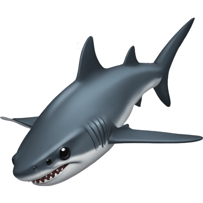 Fly shark emoji