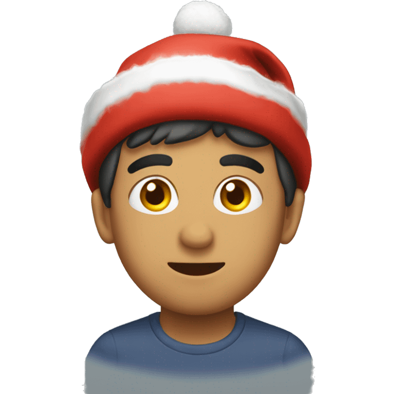 Gorro navidad emoji