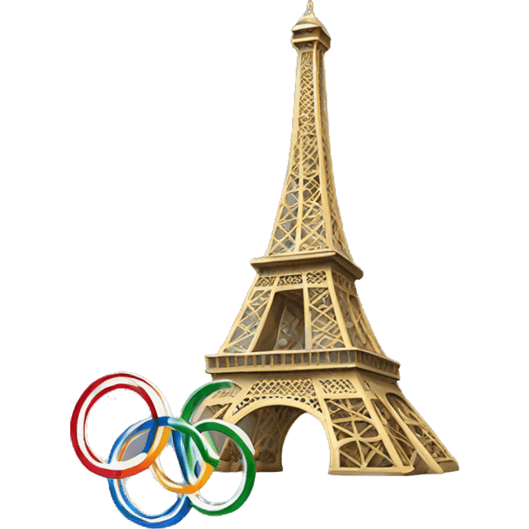 olympics eiffel tower emoji