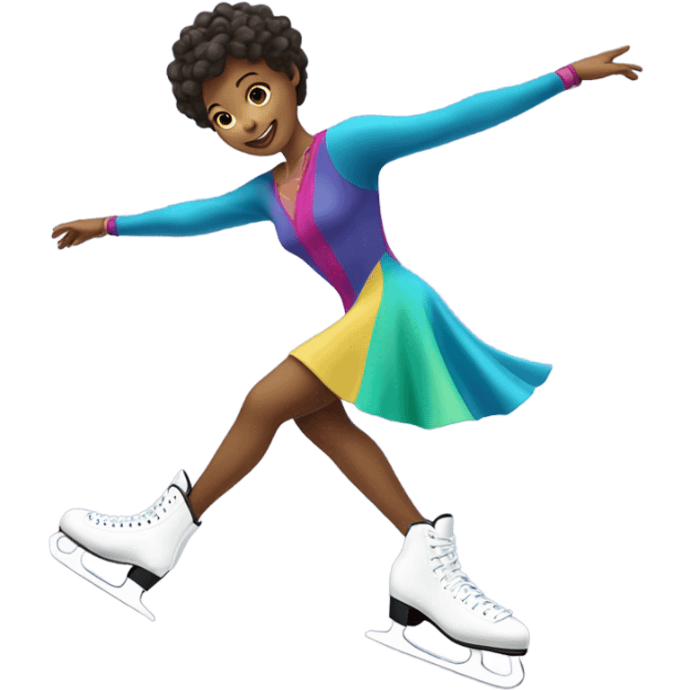 Ice skating  emoji