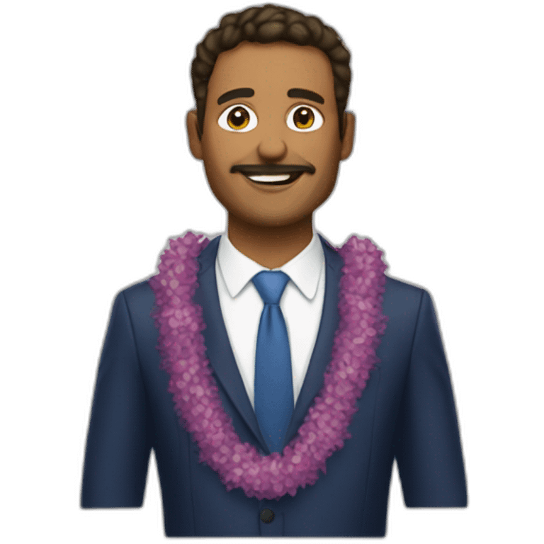 man garland emoji