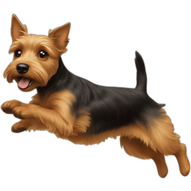 York-terrier-jumping emoji