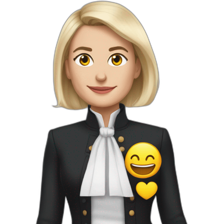 Macron sur Brigitte emoji