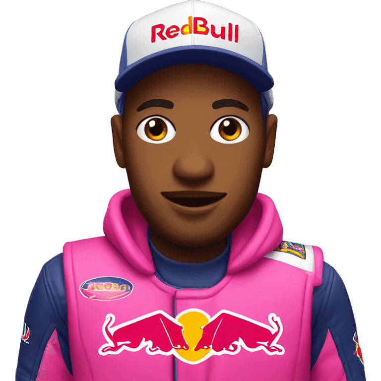 Pink redbull emoji