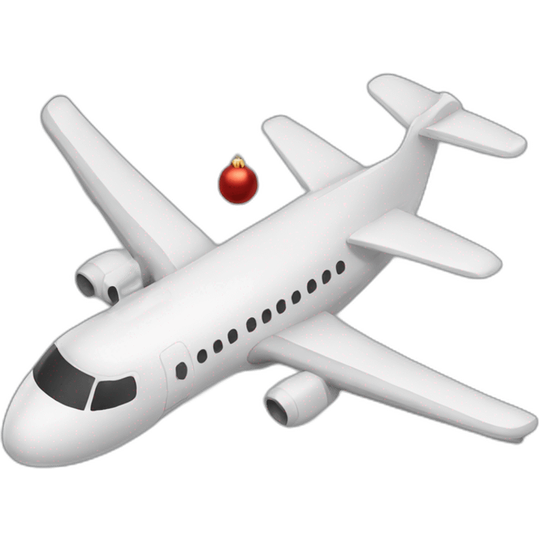 christmas plane emoji