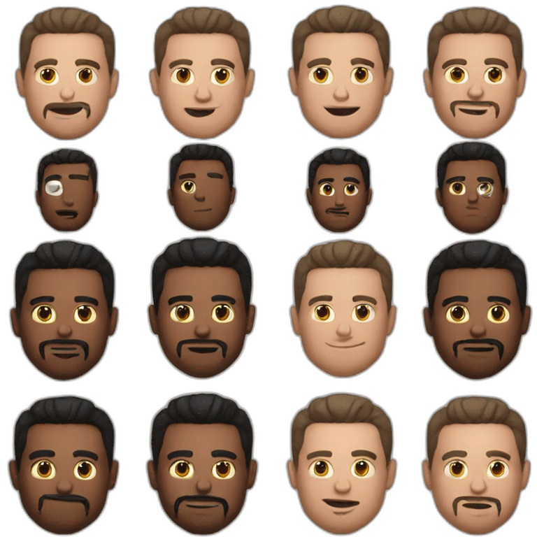 UA men emoji