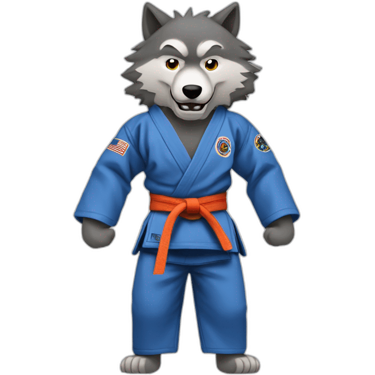 Wolf Jiu-Jitsu  emoji