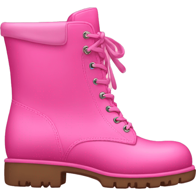 pink boots emoji