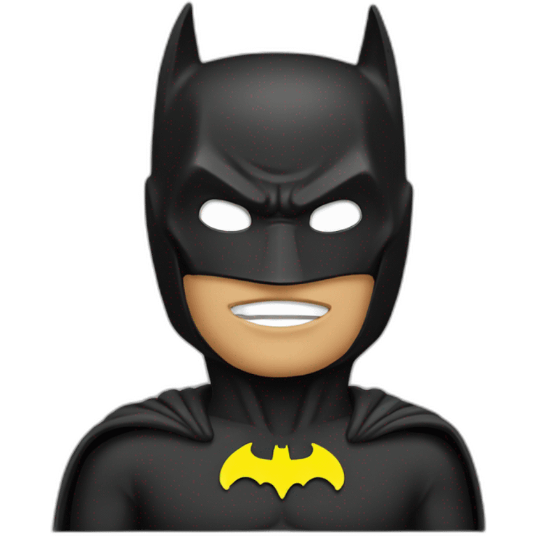 Bat man  emoji