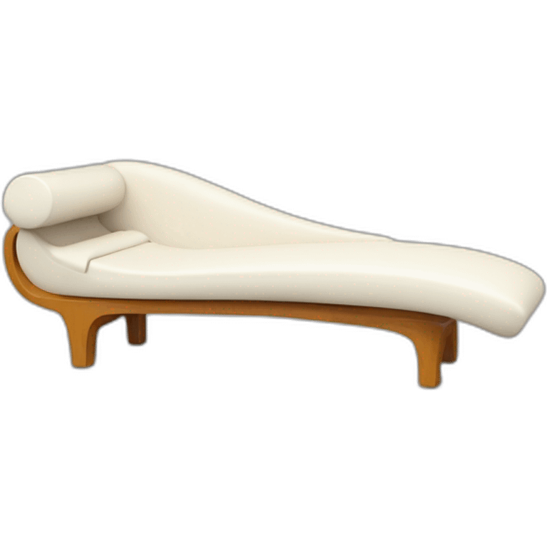 Chaise long le corbusier emoji