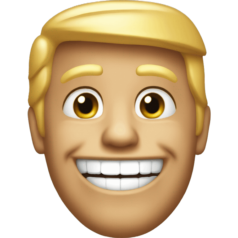 Donald trump smile emoji