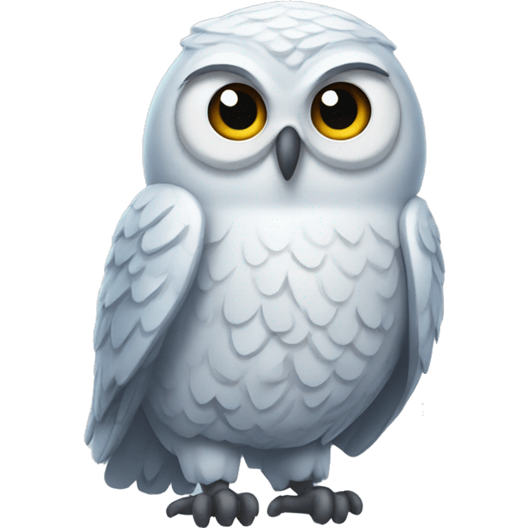 Winter owl emoji