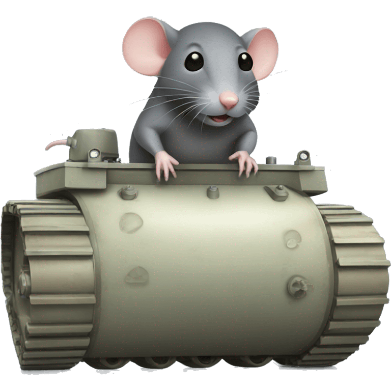 RAT IN TANK emoji