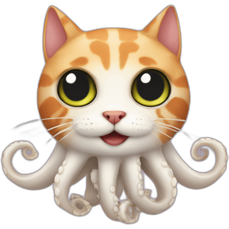 Octopus-cat emoji