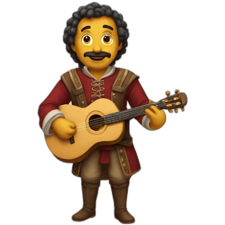 The reven man is a bard emoji