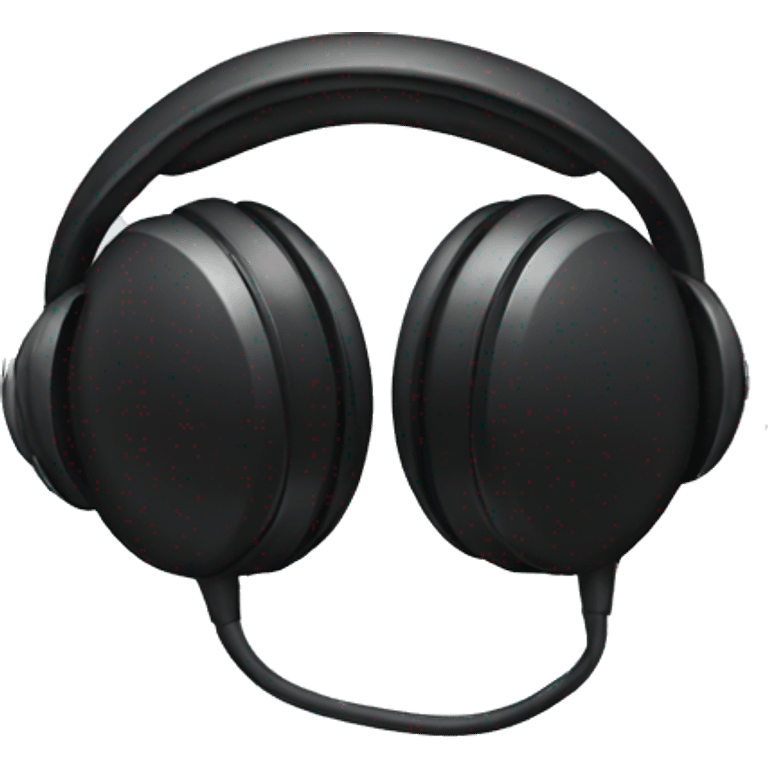 black headphones emoji