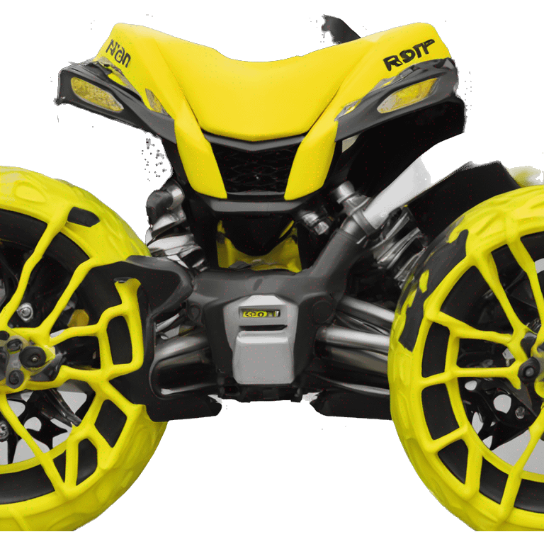 sport yellow raptor 700r quad emoji