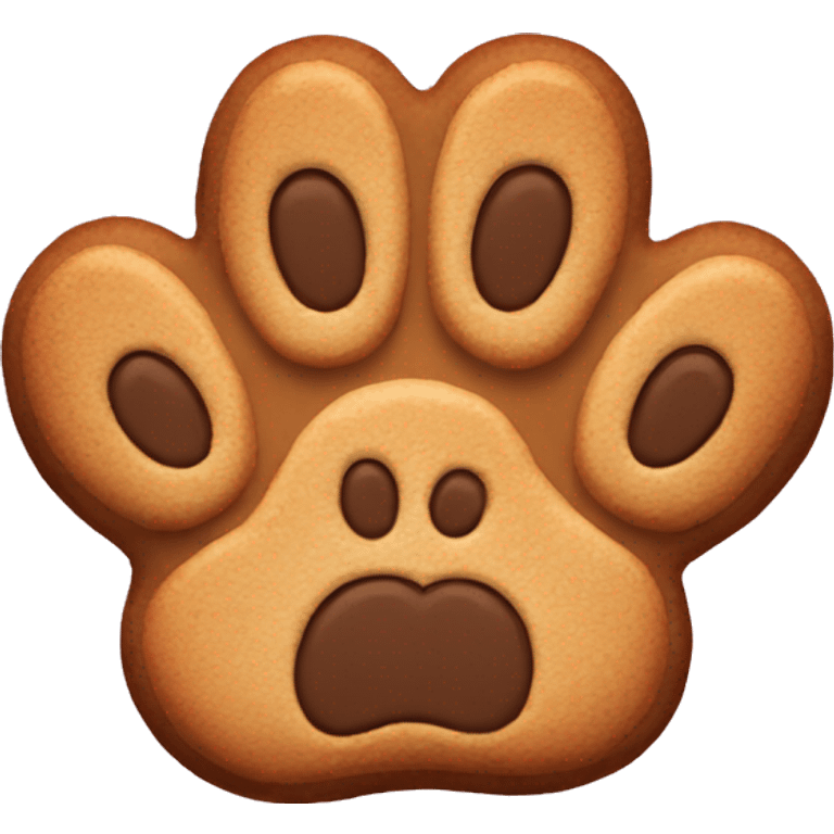 one cookie paw emoji