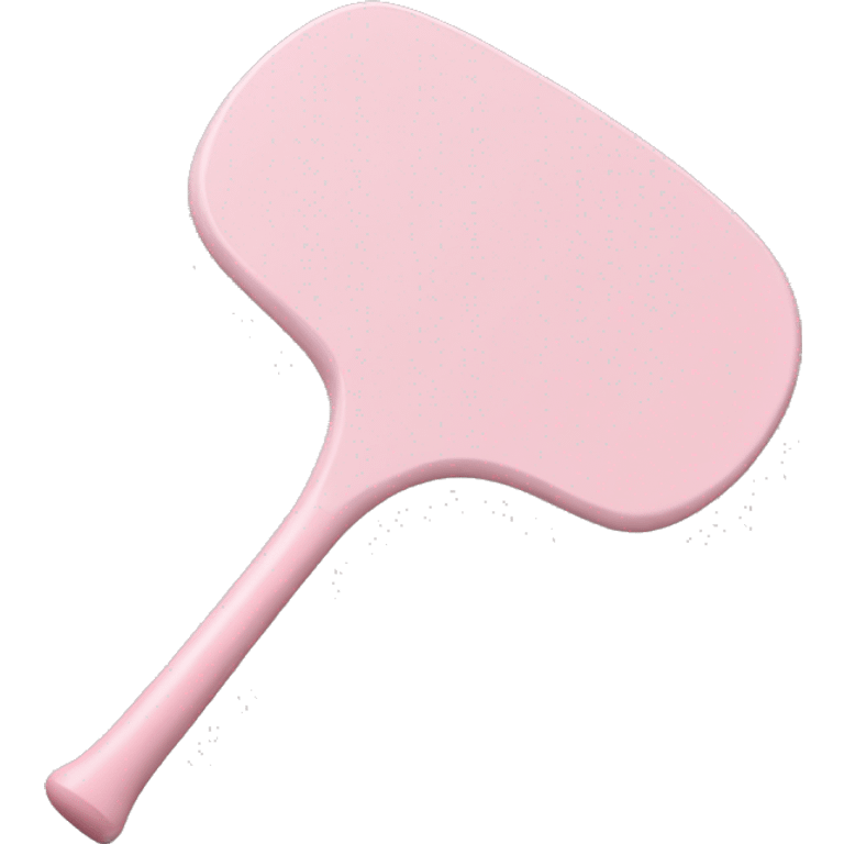 Light pink paddle upright emoji