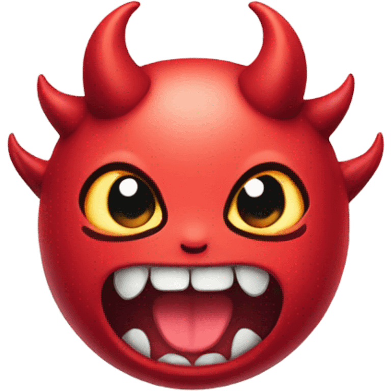 Kawaii devil emoji