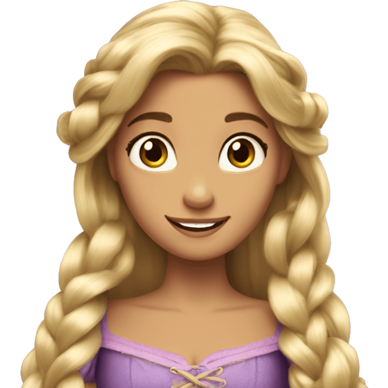 rapunzel pelirroja emoji