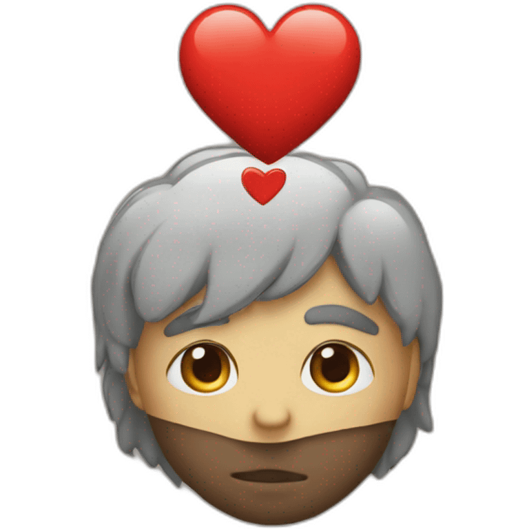 inversor con corazon emoji