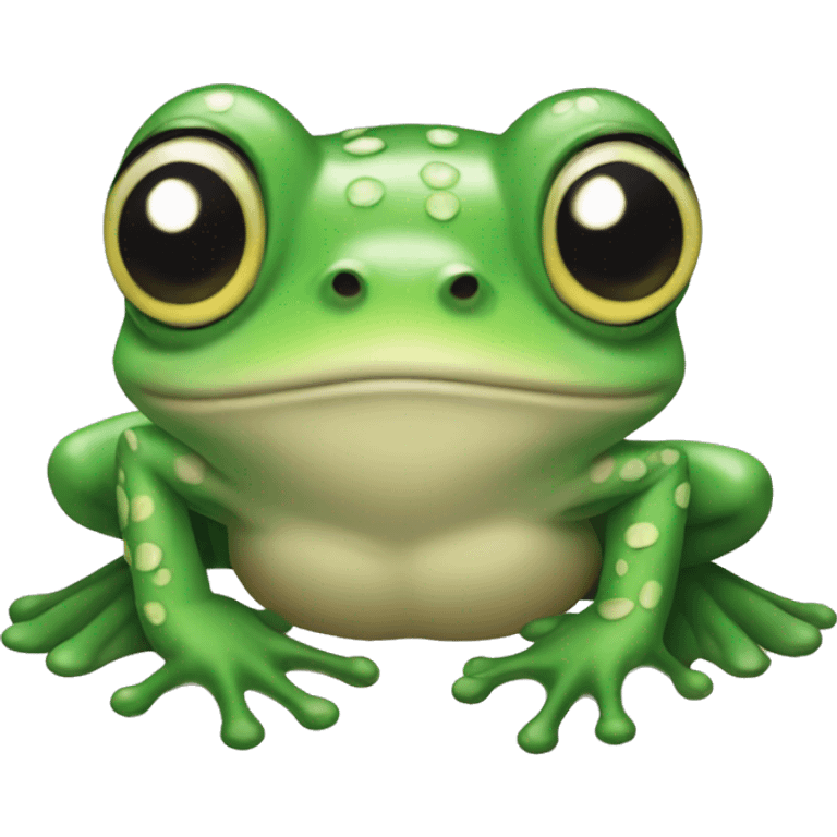 Fairy frog emoji