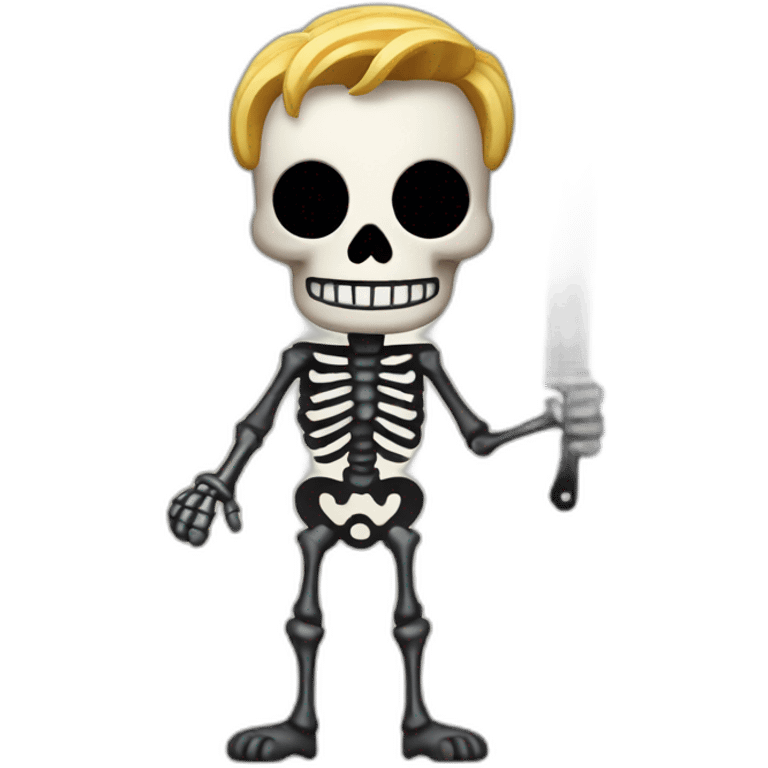 gordon ramsay skeleton holding knife emoji