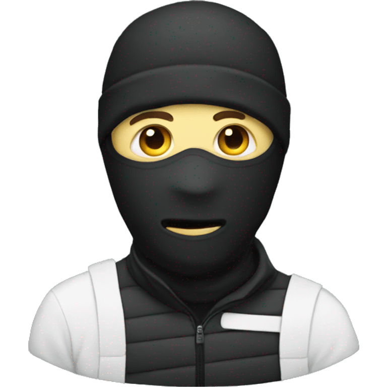 person with ski mask  emoji