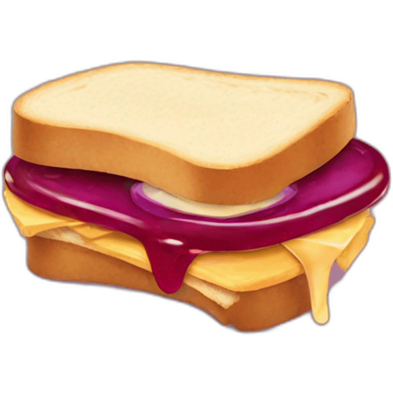 pb&j sandwich with chips emoji